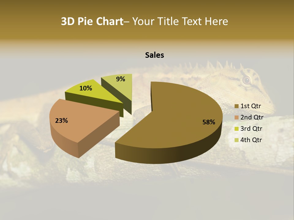 Color Eye Single PowerPoint Template