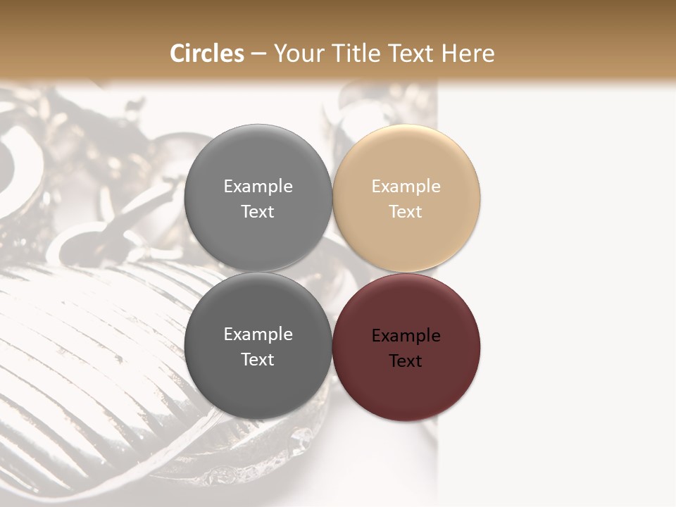 Caucasian Foot Style PowerPoint Template