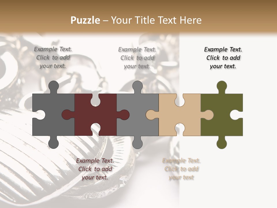 Caucasian Foot Style PowerPoint Template