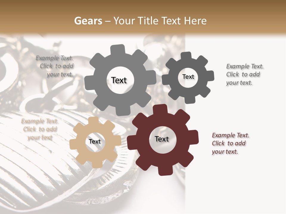 Caucasian Foot Style PowerPoint Template