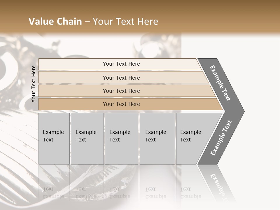 Caucasian Foot Style PowerPoint Template