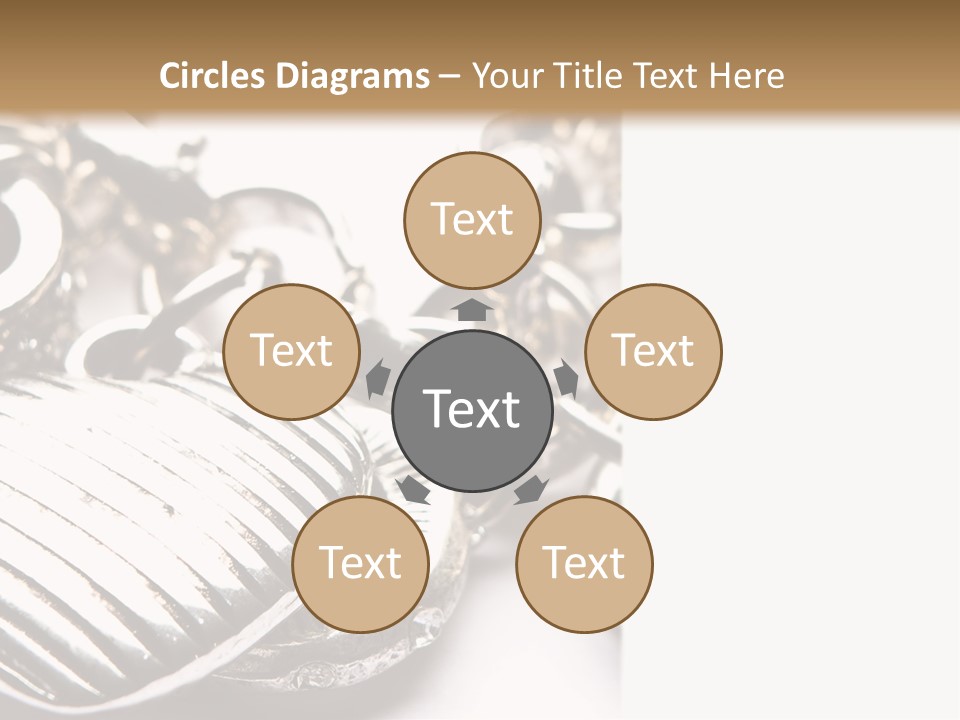 Caucasian Foot Style PowerPoint Template