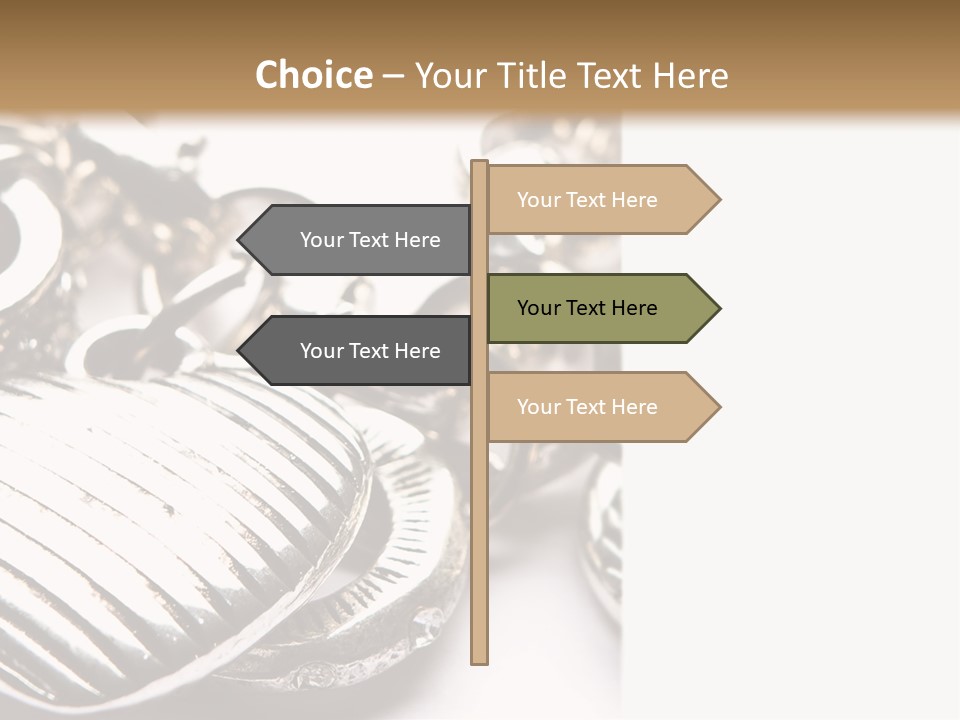 Caucasian Foot Style PowerPoint Template