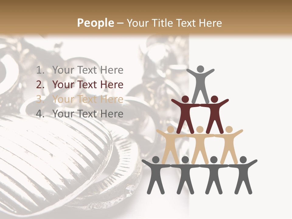 Caucasian Foot Style PowerPoint Template