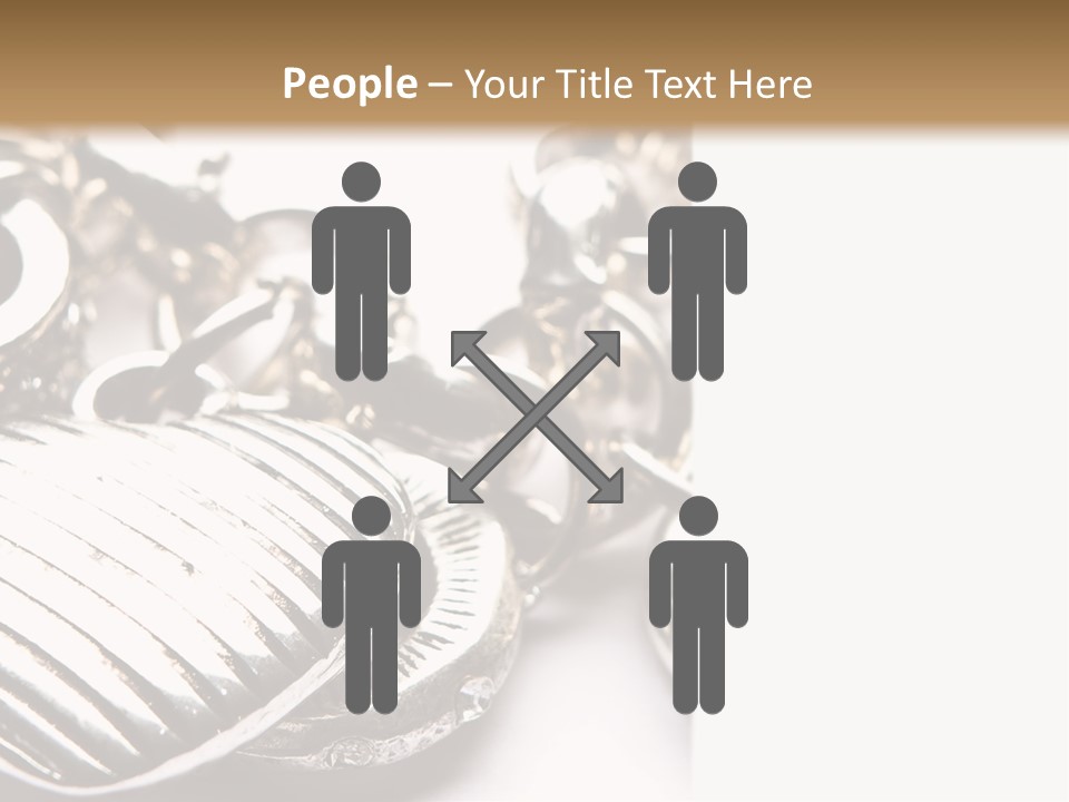 Caucasian Foot Style PowerPoint Template