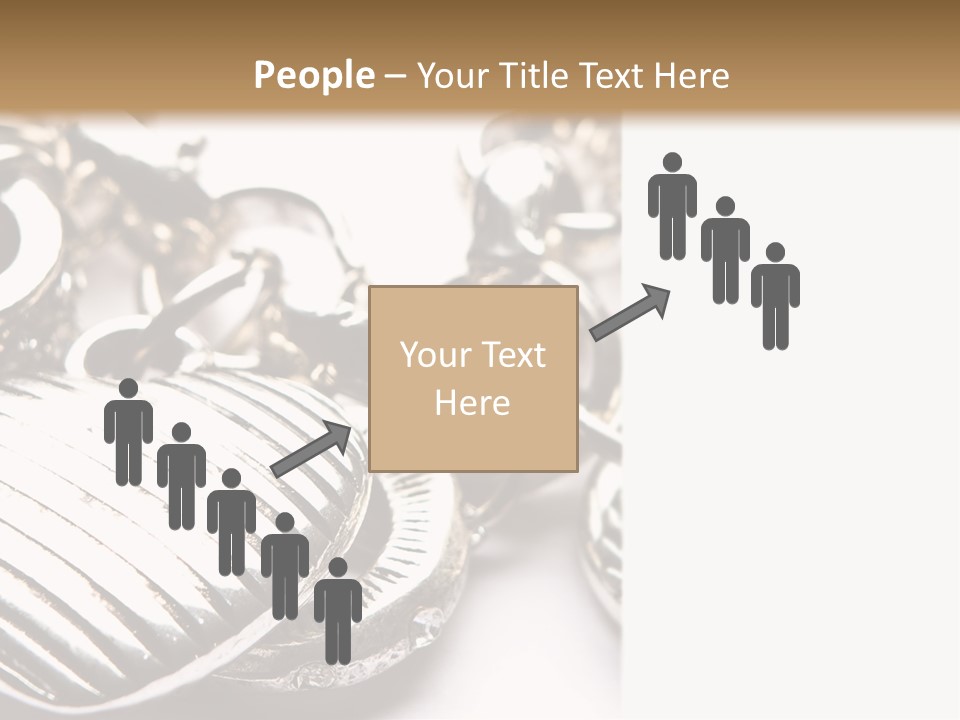 Caucasian Foot Style PowerPoint Template