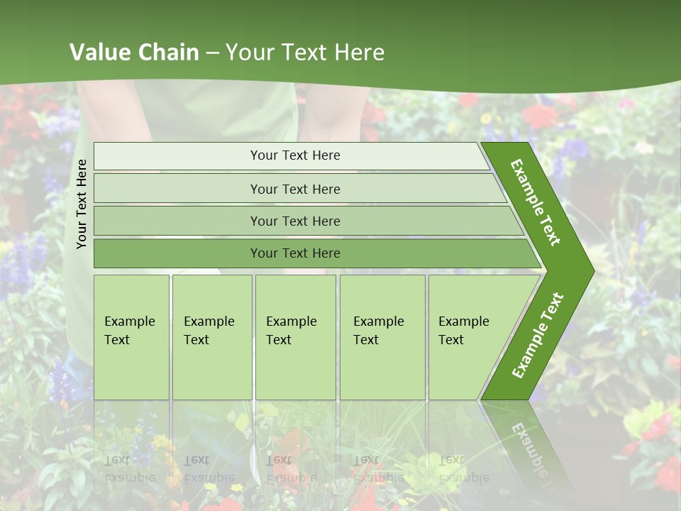 Beautiful Gardener Nature PowerPoint Template