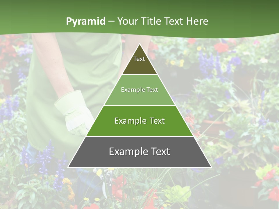Beautiful Gardener Nature PowerPoint Template