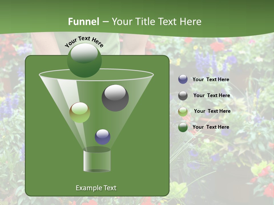 Beautiful Gardener Nature PowerPoint Template