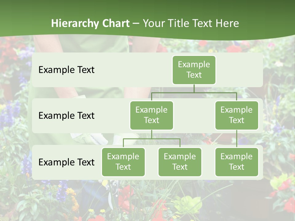 Beautiful Gardener Nature PowerPoint Template
