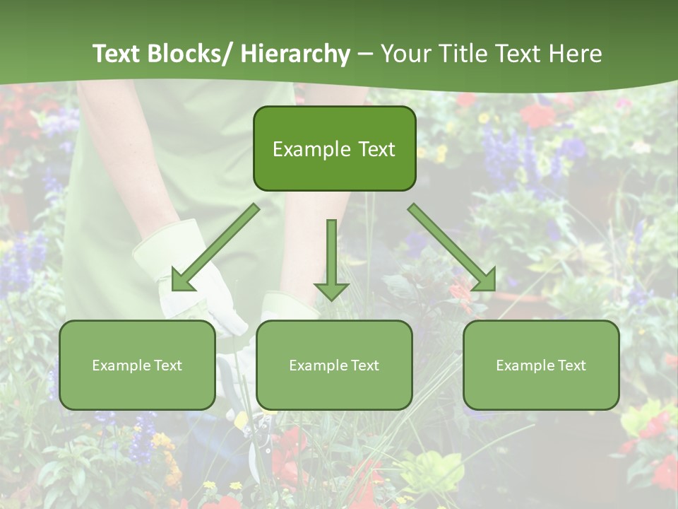 Beautiful Gardener Nature PowerPoint Template