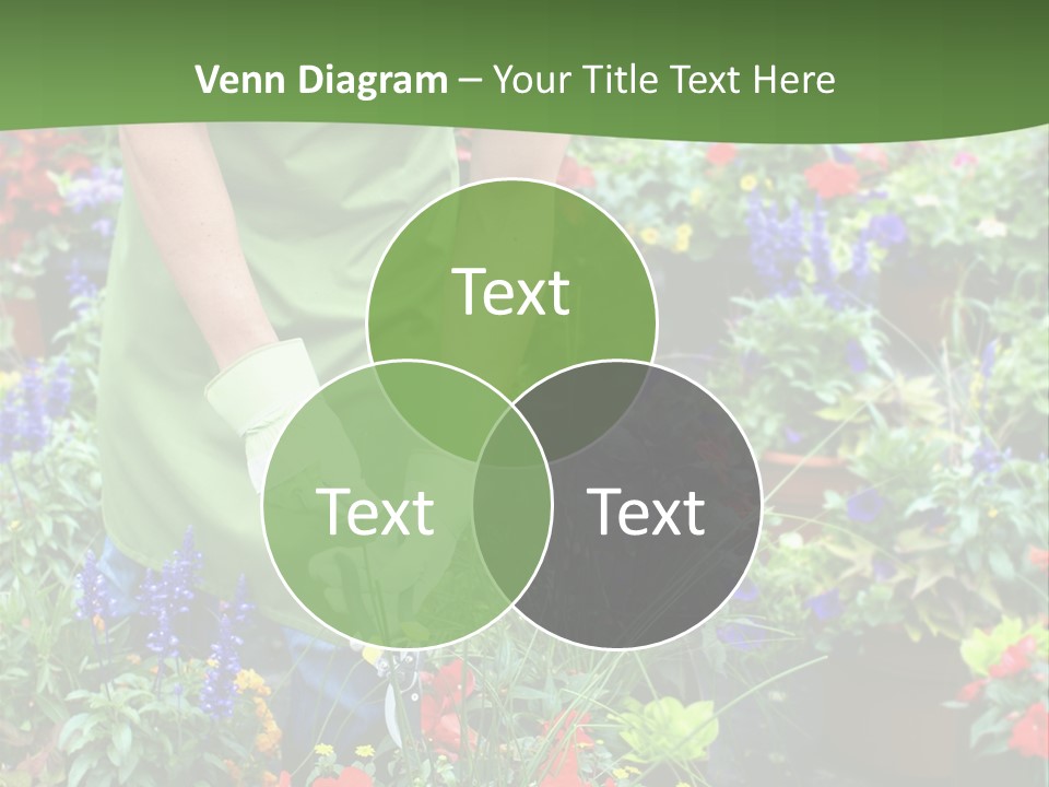 Beautiful Gardener Nature PowerPoint Template