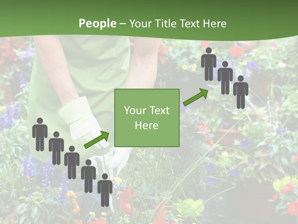 Beautiful Gardener Nature PowerPoint Template