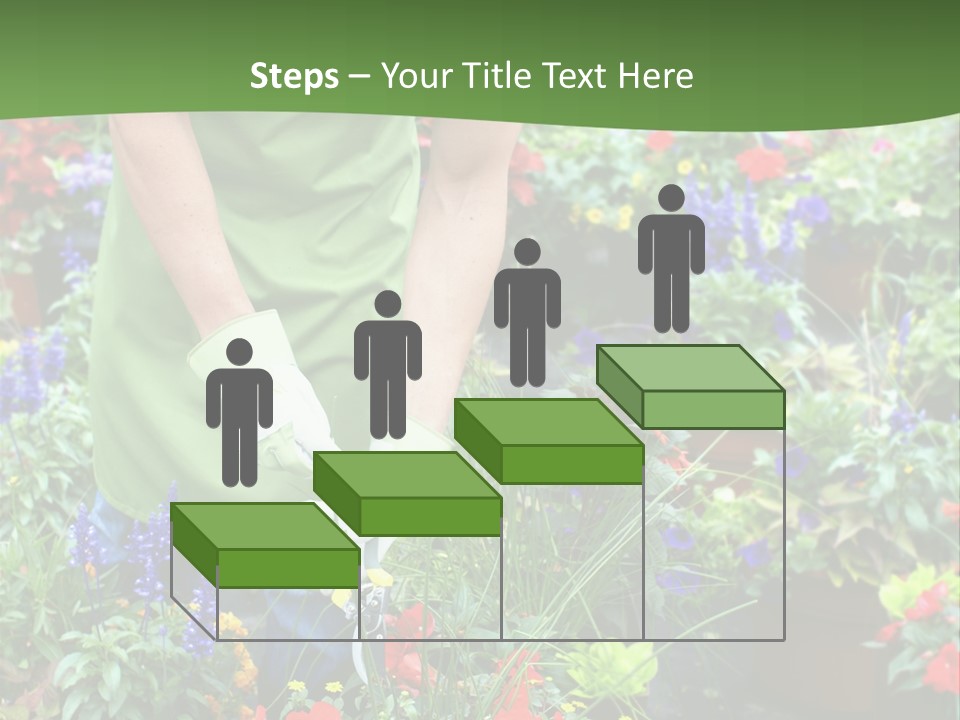 Beautiful Gardener Nature PowerPoint Template
