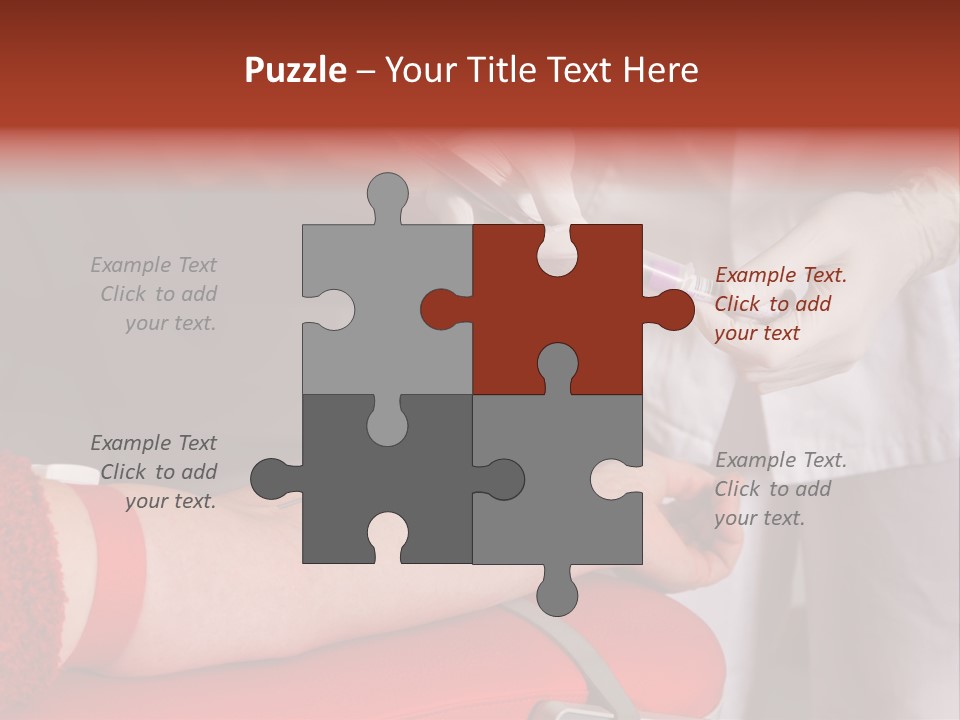 Donation Body Volunteer PowerPoint Template