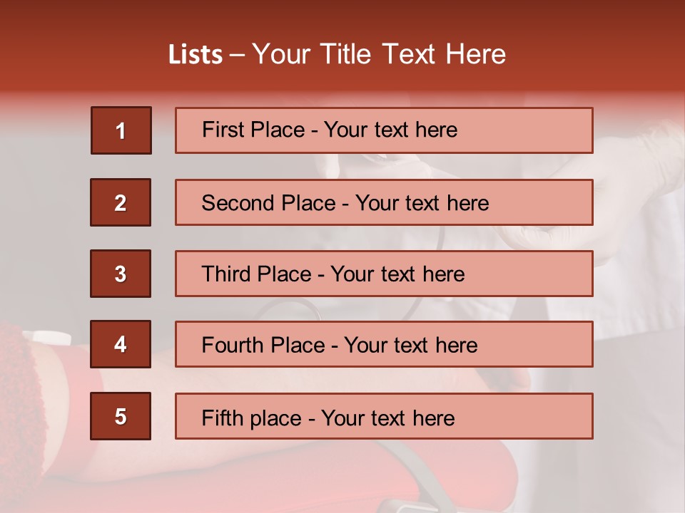 Donation Body Volunteer PowerPoint Template