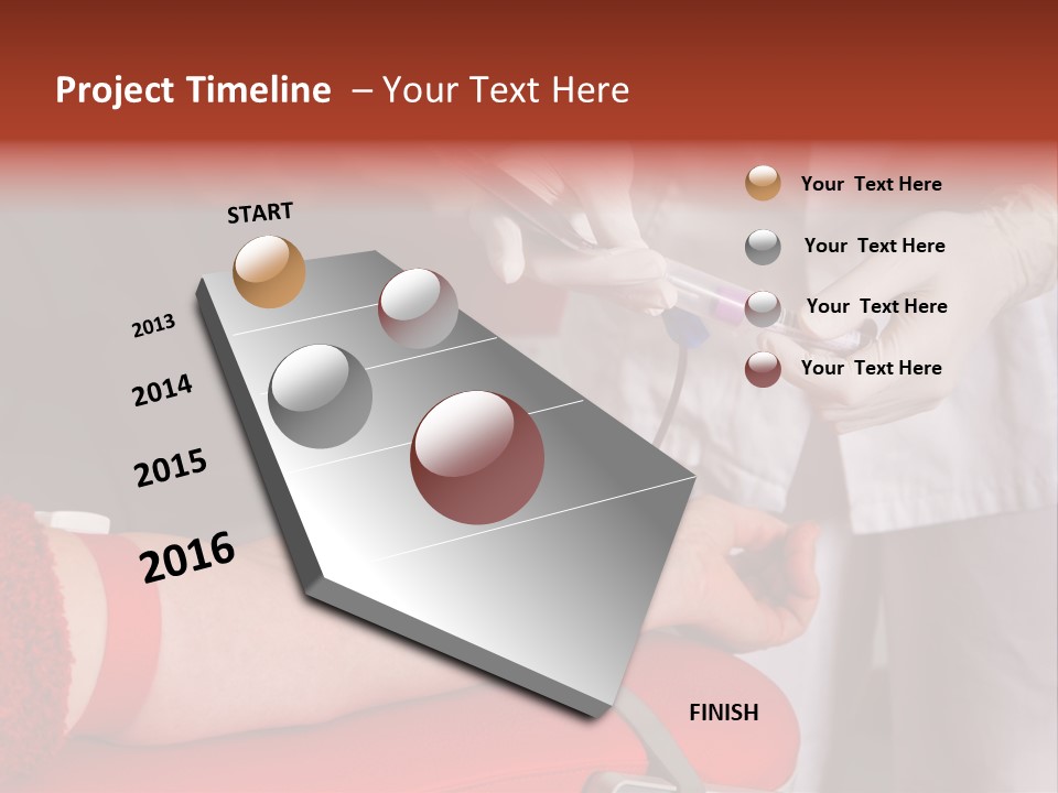 Donation Body Volunteer PowerPoint Template