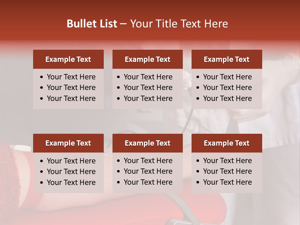 Donation Body Volunteer PowerPoint Template