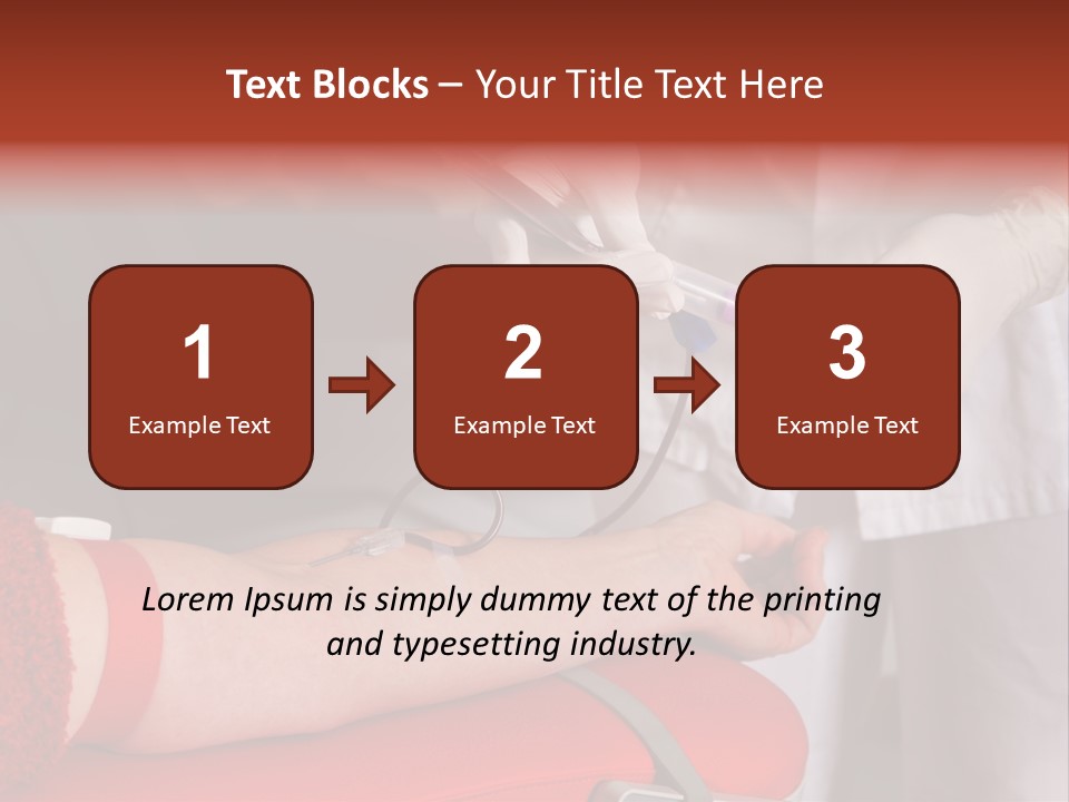 Donation Body Volunteer PowerPoint Template