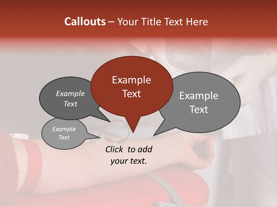 Donation Body Volunteer PowerPoint Template