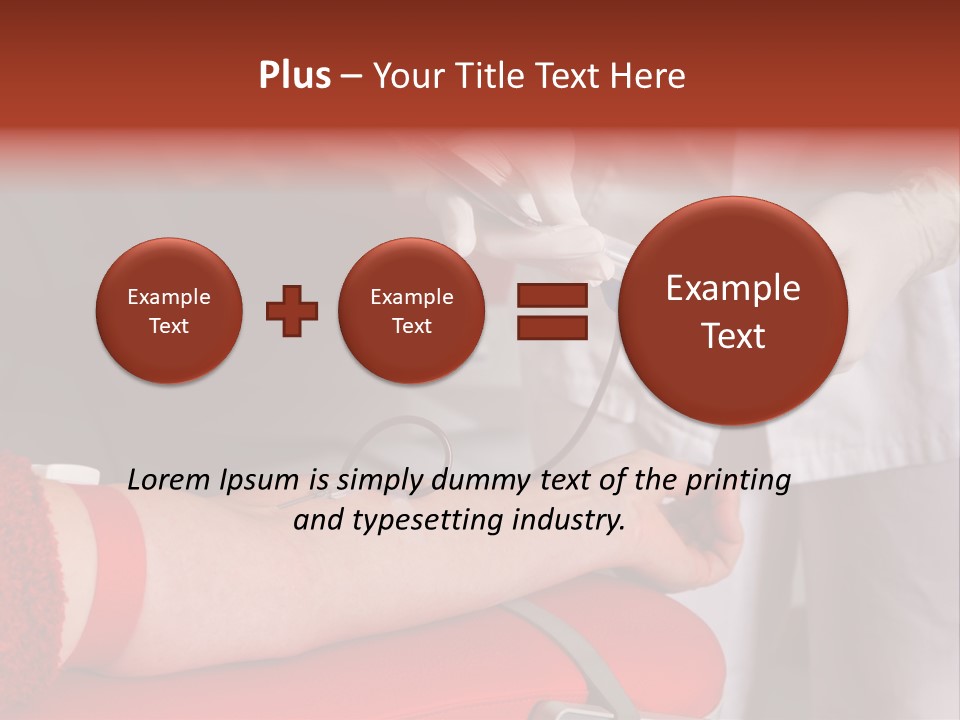 Donation Body Volunteer PowerPoint Template