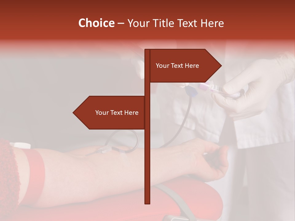 Donation Body Volunteer PowerPoint Template