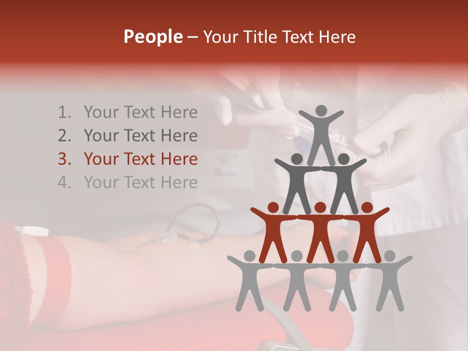 Donation Body Volunteer PowerPoint Template