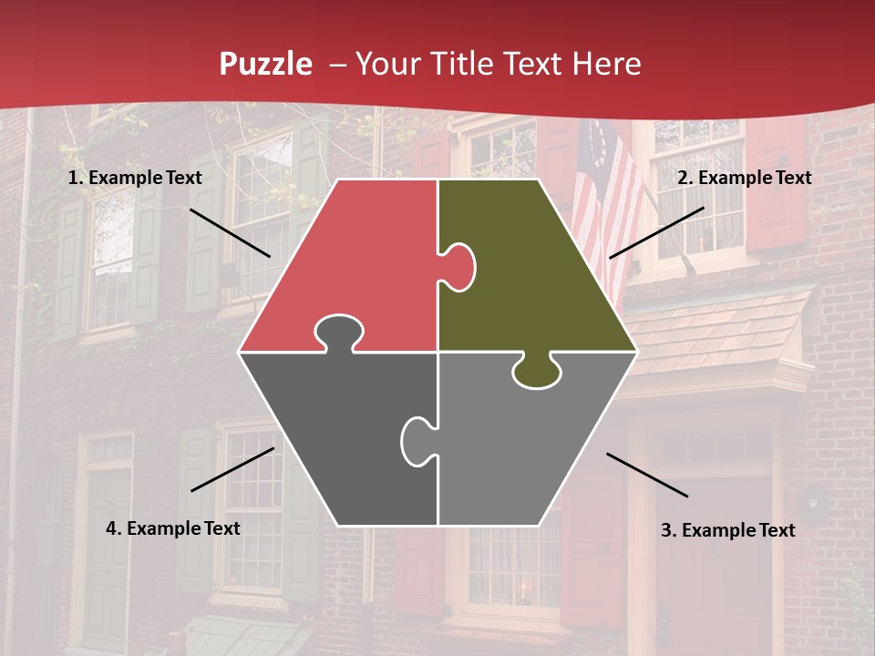 Sidewalk Architecture Exterior PowerPoint Template