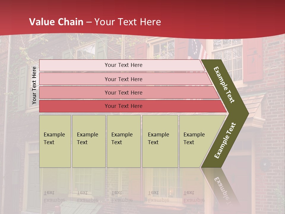 Sidewalk Architecture Exterior PowerPoint Template