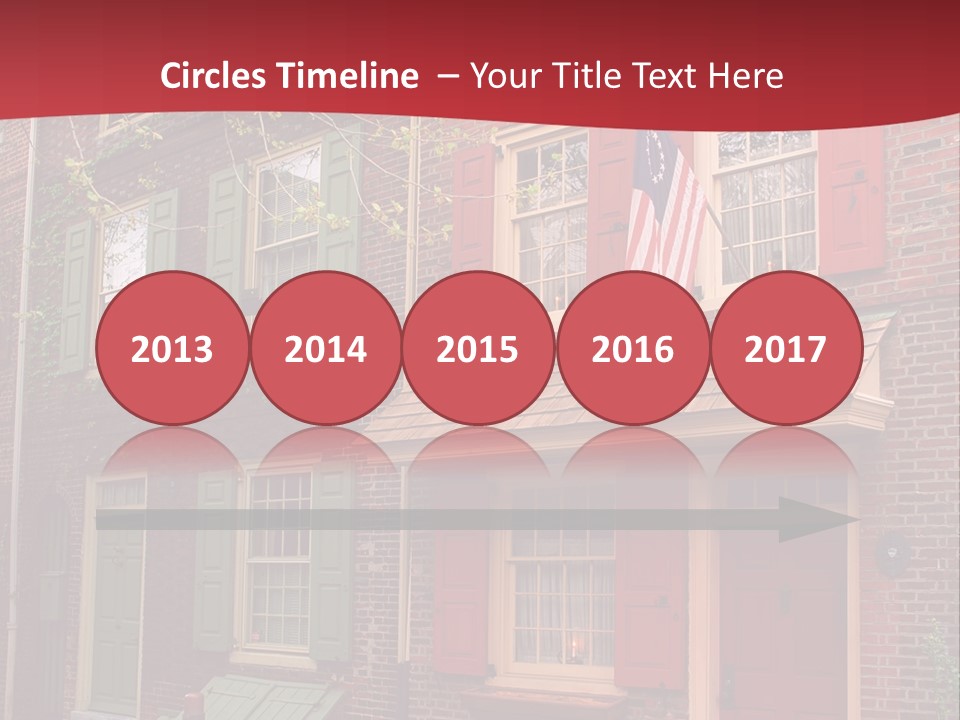 Sidewalk Architecture Exterior PowerPoint Template