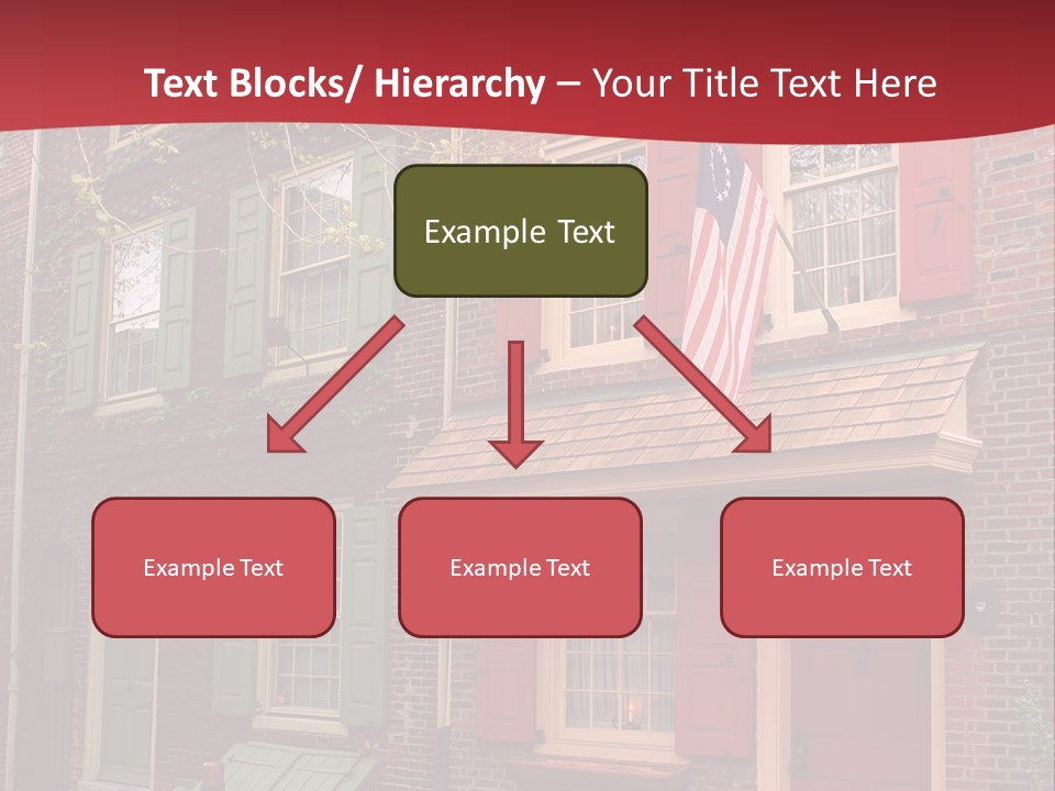 Sidewalk Architecture Exterior PowerPoint Template