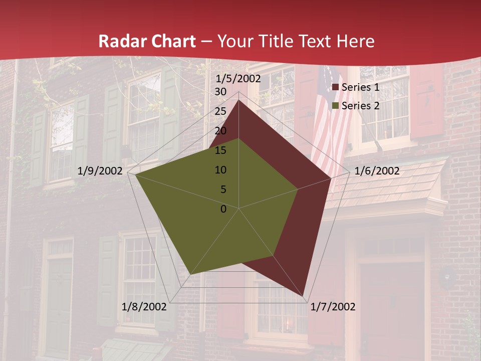 Sidewalk Architecture Exterior PowerPoint Template