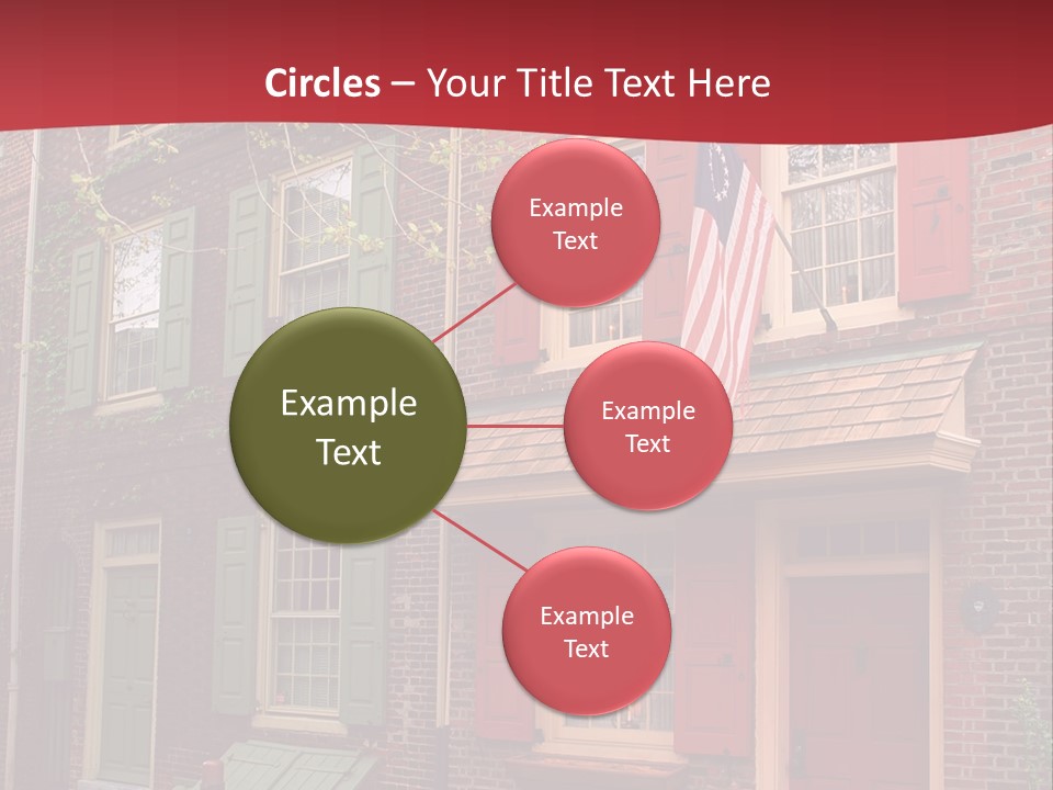 Sidewalk Architecture Exterior PowerPoint Template