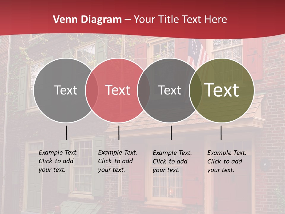 Sidewalk Architecture Exterior PowerPoint Template