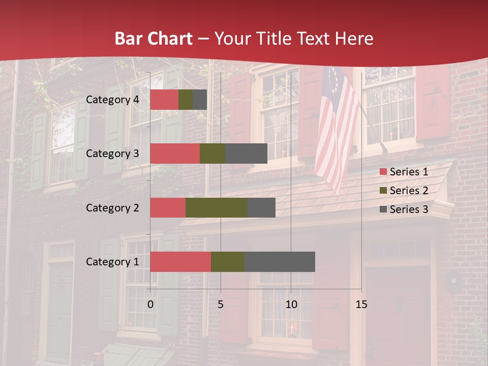Sidewalk Architecture Exterior PowerPoint Template