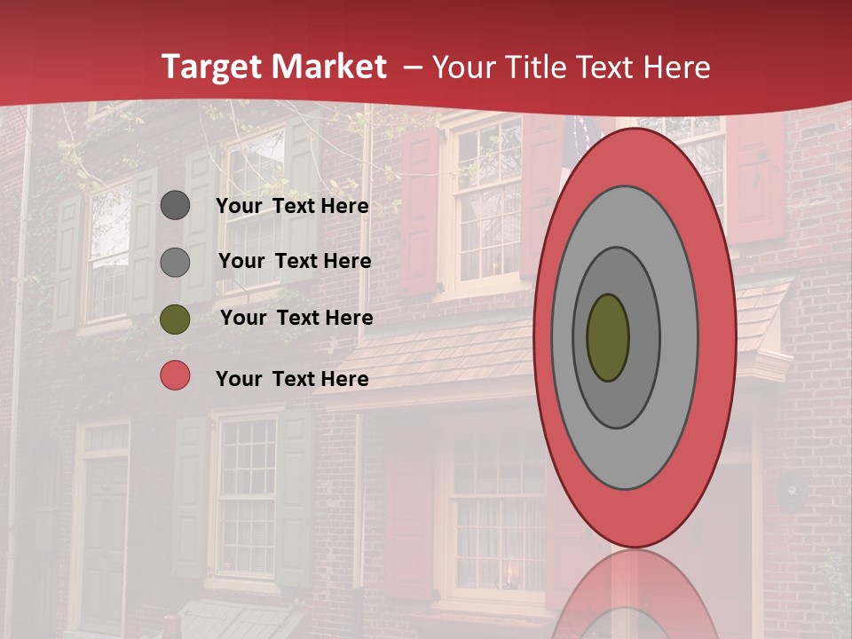 Sidewalk Architecture Exterior PowerPoint Template