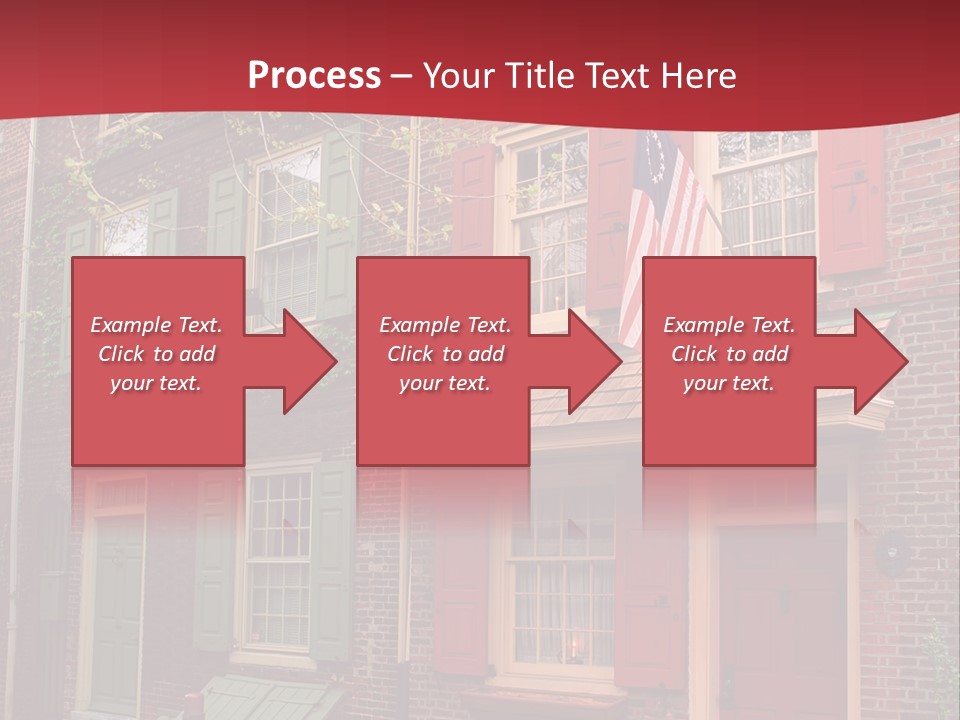 Sidewalk Architecture Exterior PowerPoint Template