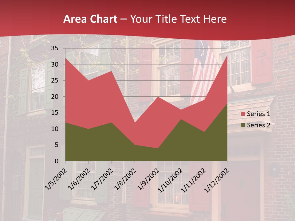 Sidewalk Architecture Exterior PowerPoint Template