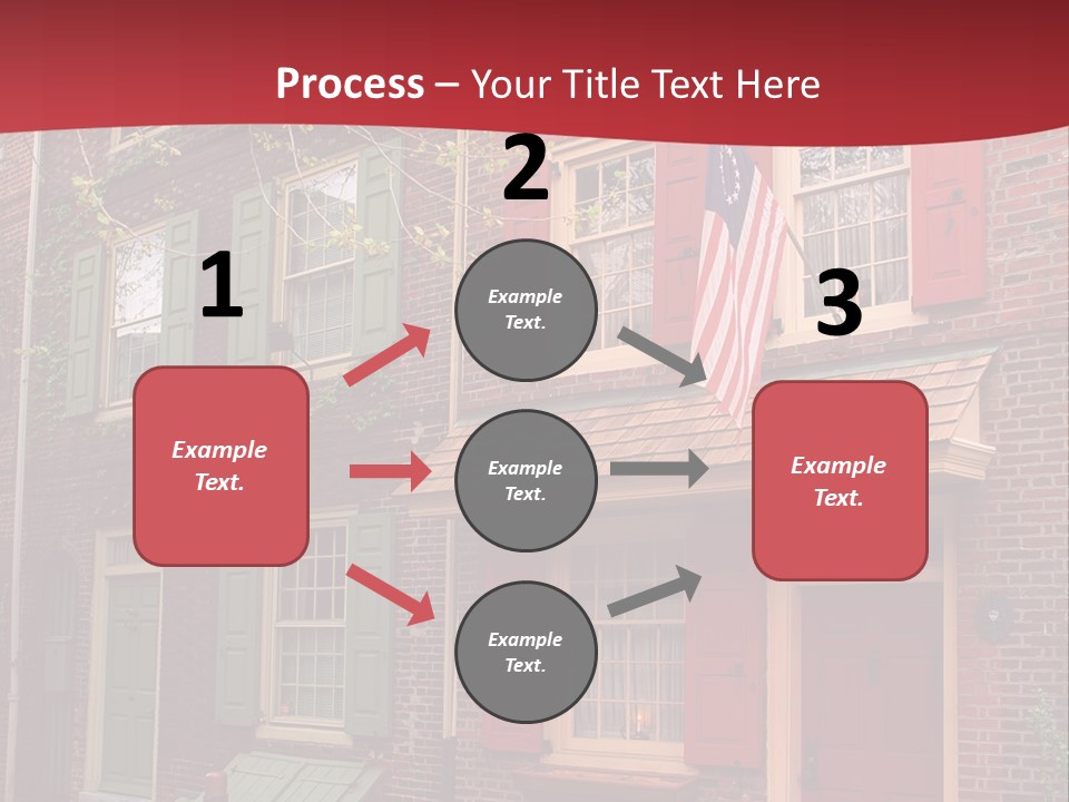 Sidewalk Architecture Exterior PowerPoint Template