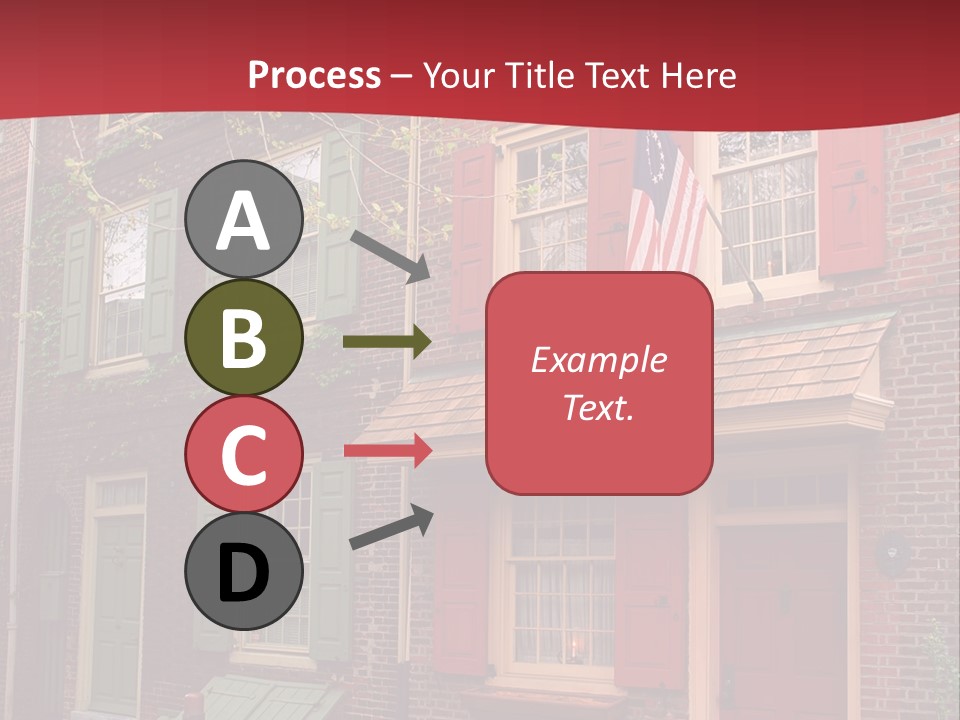 Sidewalk Architecture Exterior PowerPoint Template
