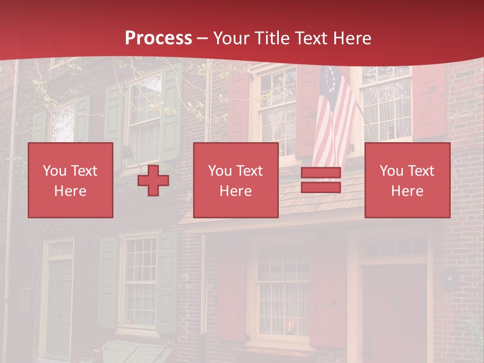 Sidewalk Architecture Exterior PowerPoint Template