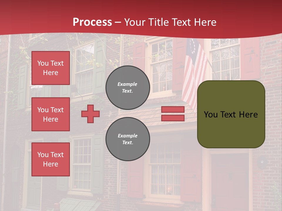 Sidewalk Architecture Exterior PowerPoint Template