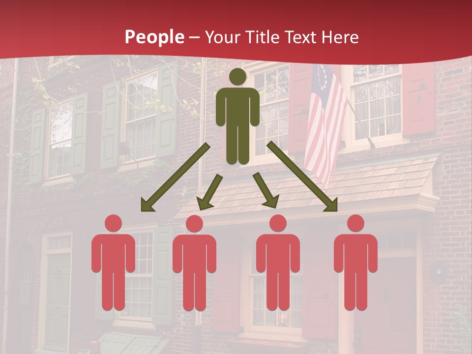 Sidewalk Architecture Exterior PowerPoint Template