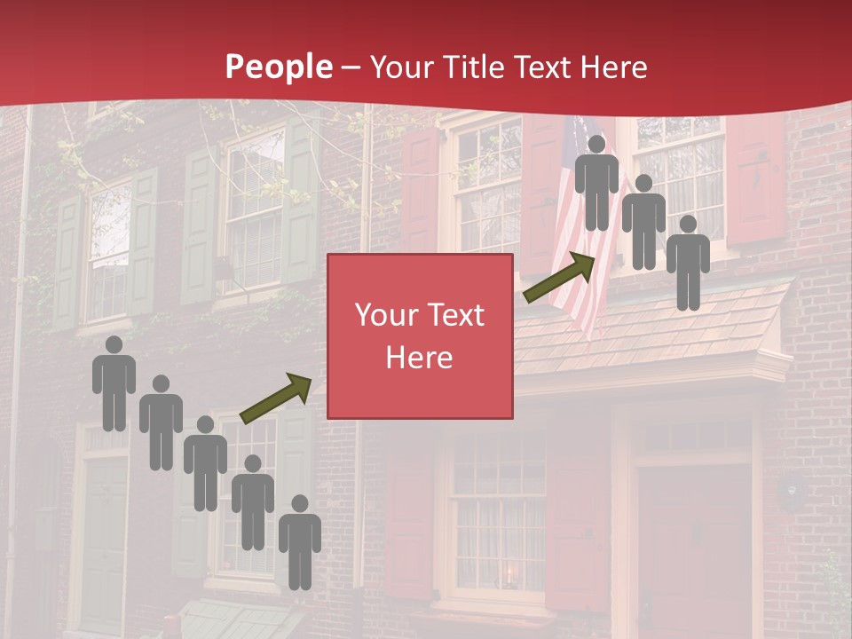 Sidewalk Architecture Exterior PowerPoint Template