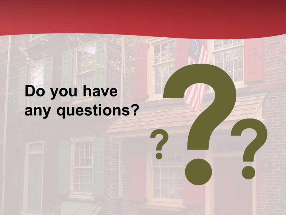 Sidewalk Architecture Exterior PowerPoint Template