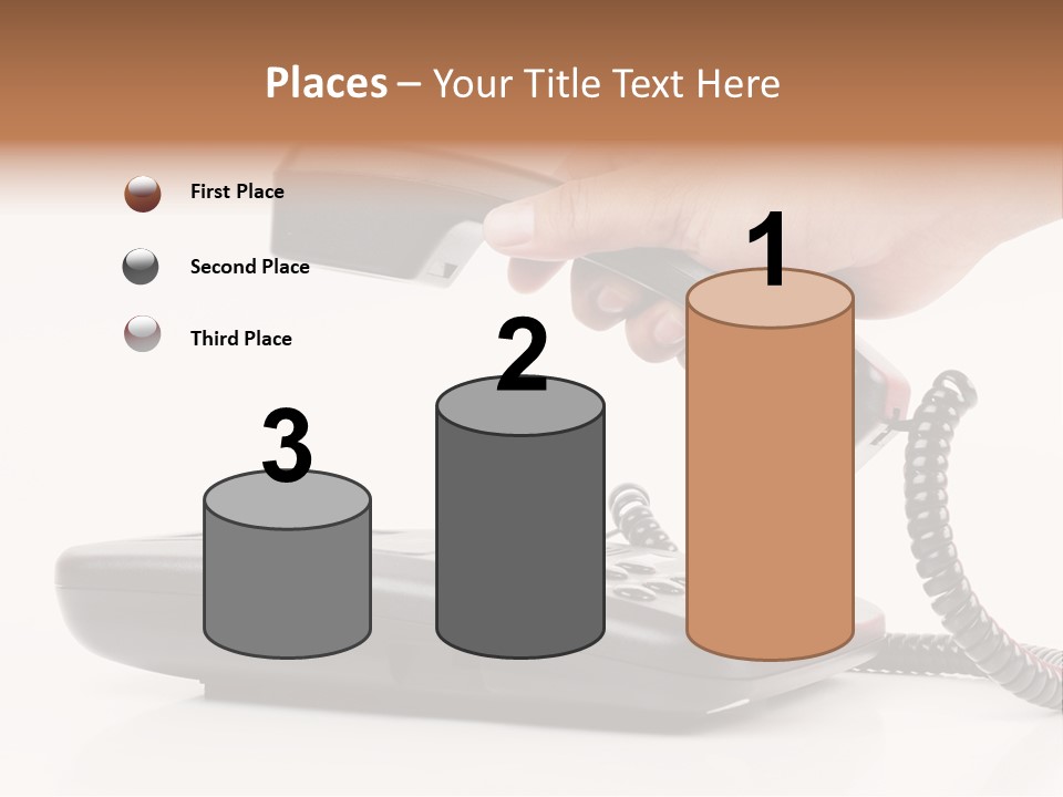 Service Vintage Hand PowerPoint Template