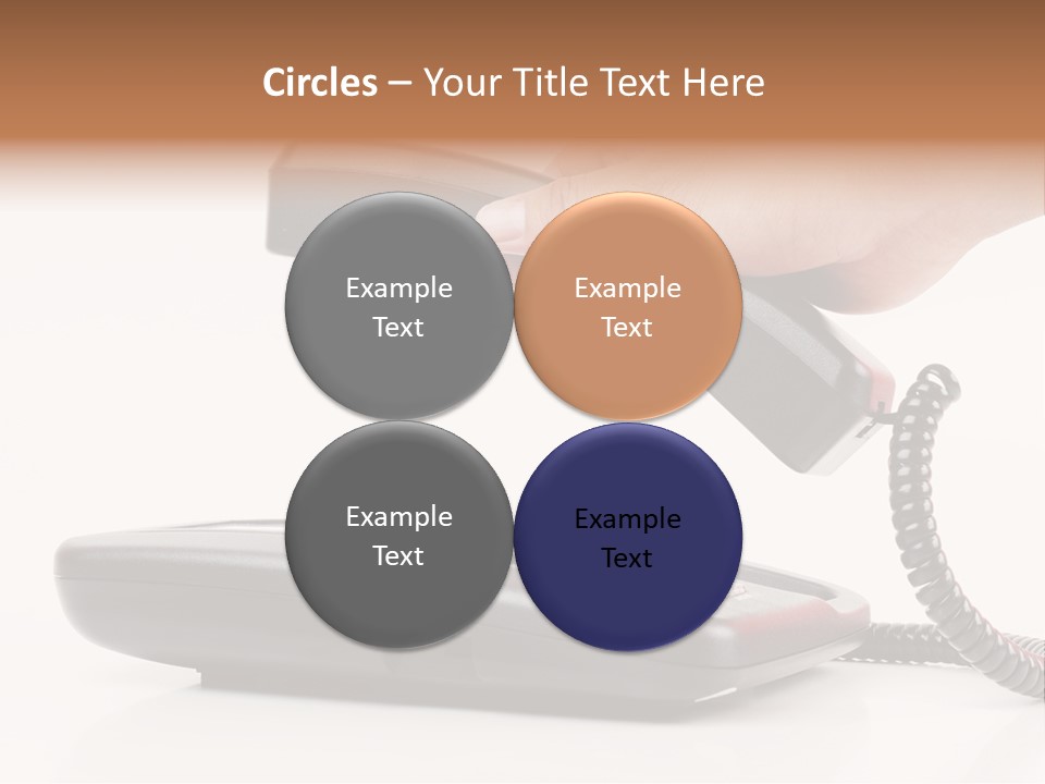 Service Vintage Hand PowerPoint Template