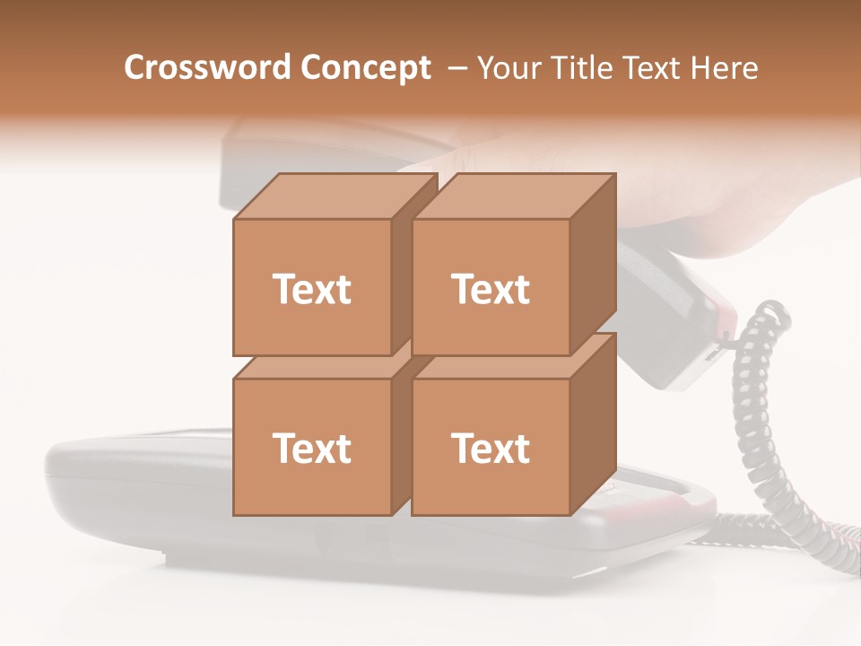 Service Vintage Hand PowerPoint Template