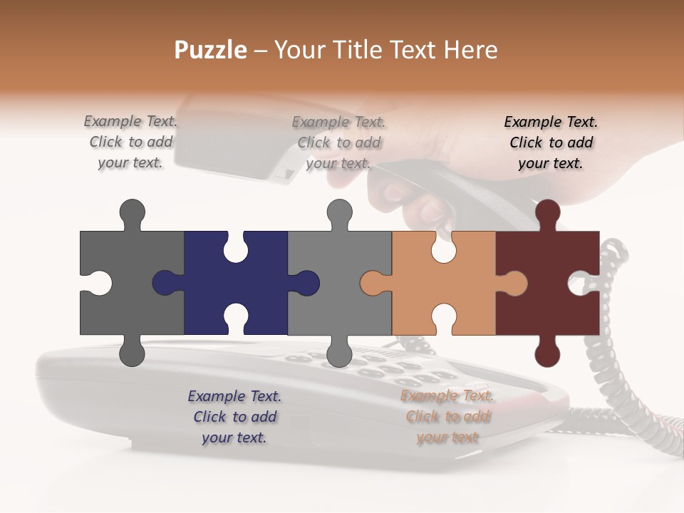 Service Vintage Hand PowerPoint Template