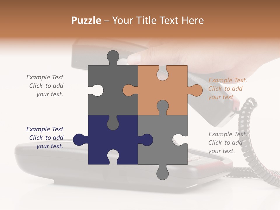 Service Vintage Hand PowerPoint Template